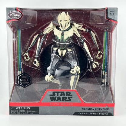 Disney Star Wars General Grievous die-cast action figure in its original retail packaging.