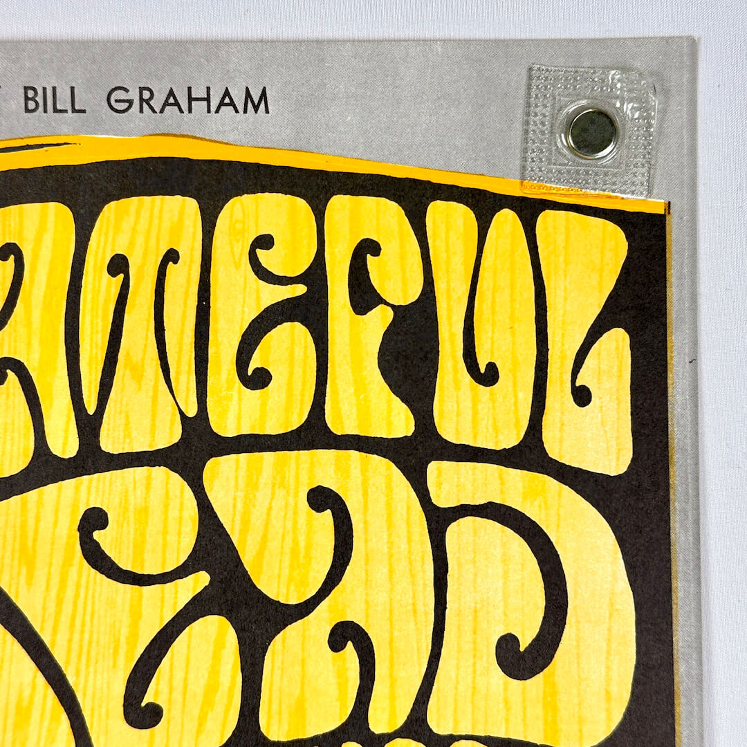 Top right corner of poster in good condition. 