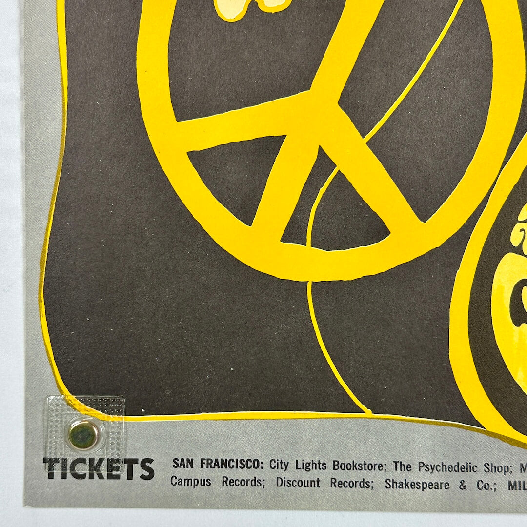 Bottom left corner of poster in good condition. 