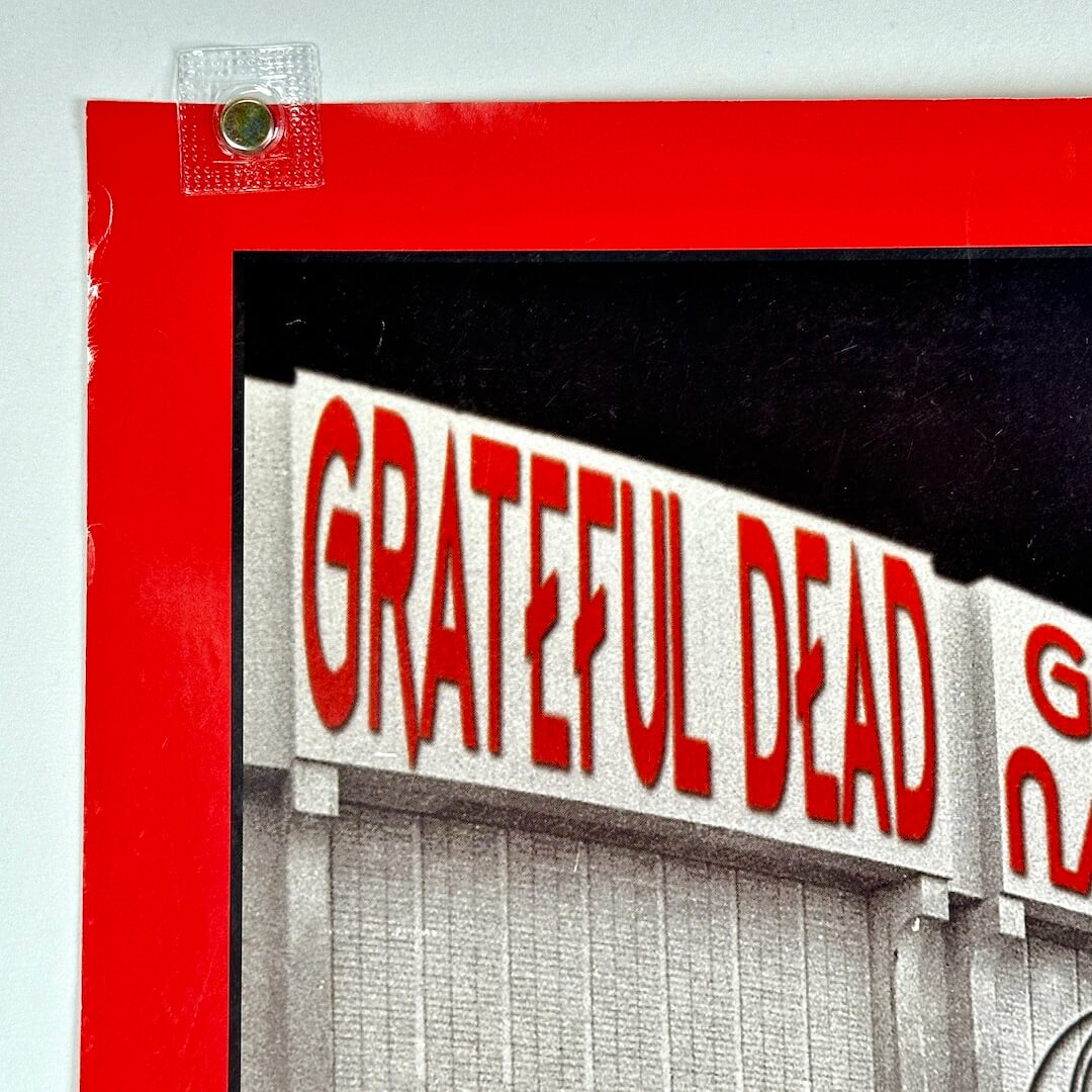 Upper left corner with some edge wear