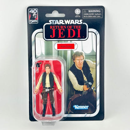 Star Wars Return of the Jedi Han Solo Kenner action figure in its original carded packaging.