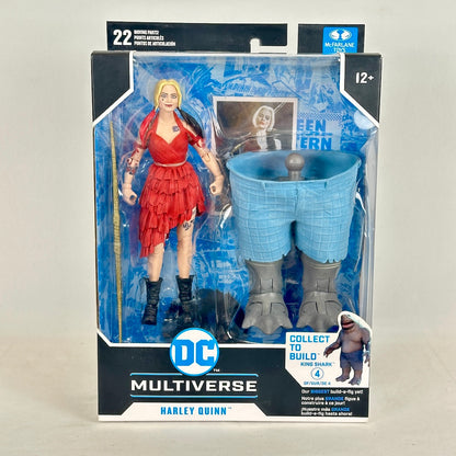 DC Multiverse Harley Quinn action figure in its original window box packaging.