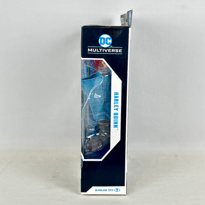DC Multiverse Harley Quinn action figure in its original retail packaging.