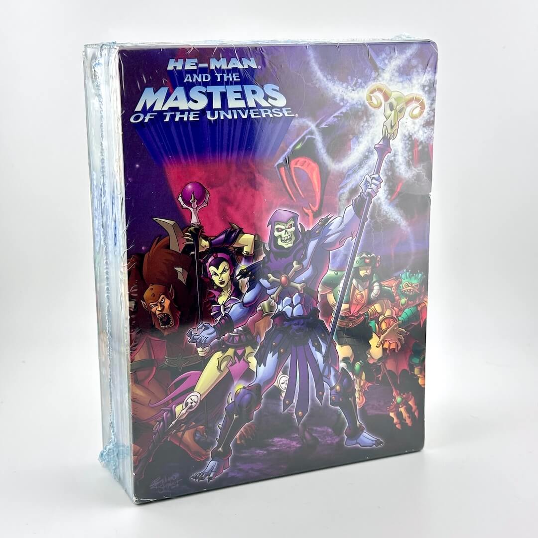 He-Man and the Masters of the Universe DVD case on a white background