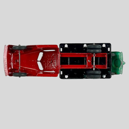 Model car on a white background