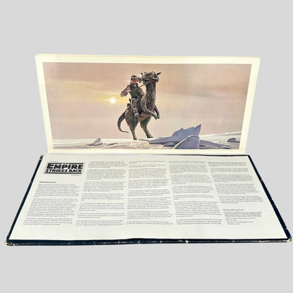 Star Wars art prints with original explanation page.