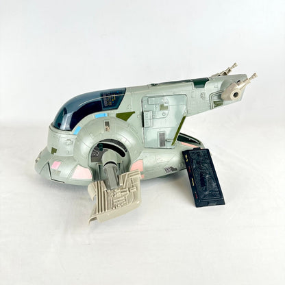 Model of a spaceship on a white background