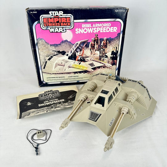 Star Wars Rebel Armored Snowspeeder toy with packaging on a white background