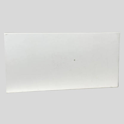 White rectangular box on a light gray background