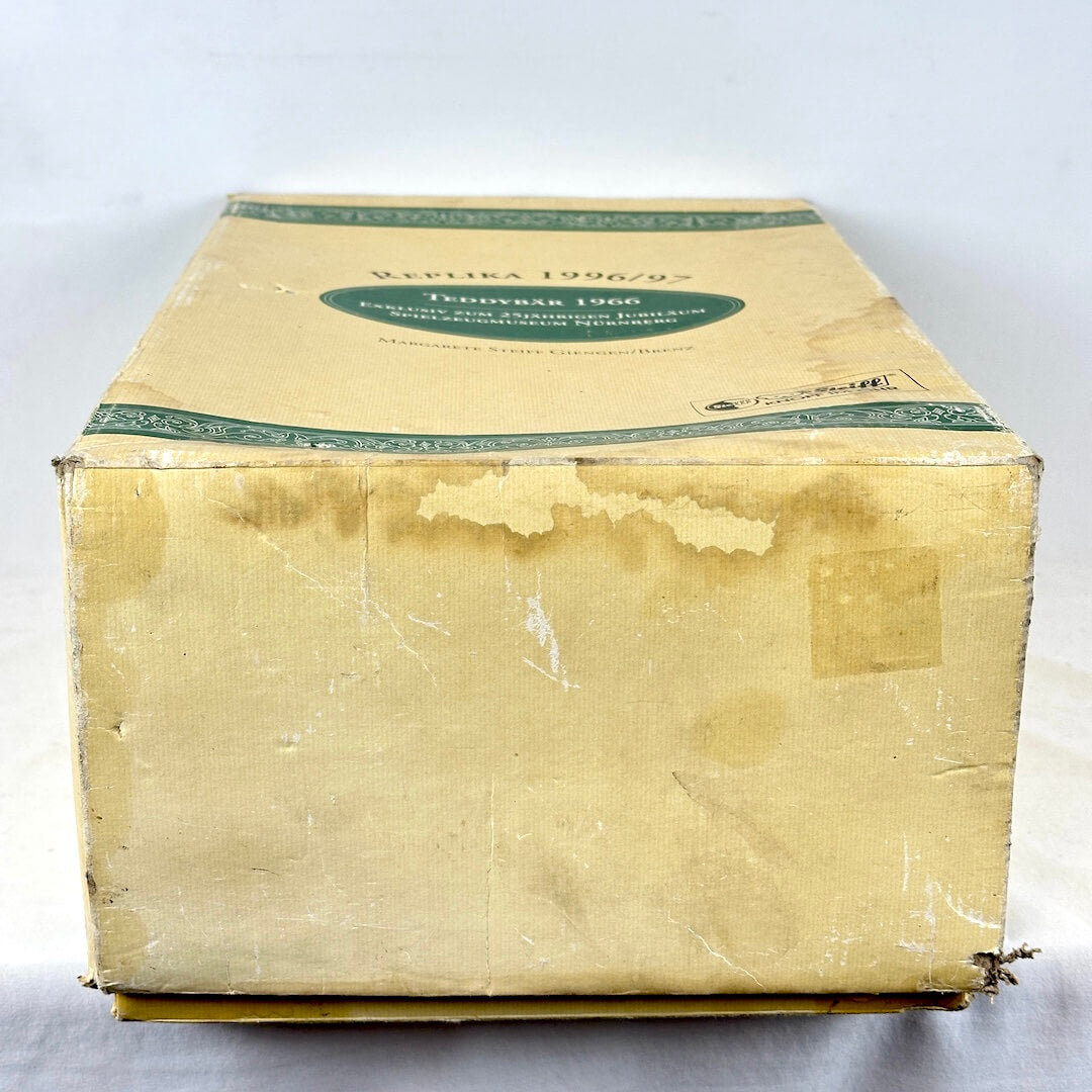 Top of box with some water damage.
