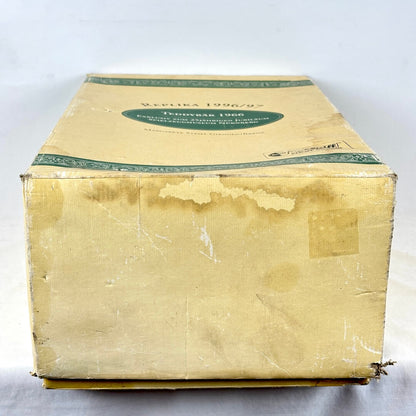Top of box with some water damage.