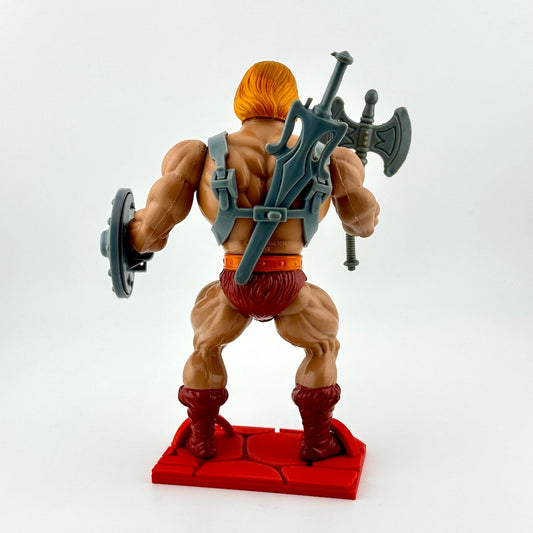 Action figure with a weapon on a white background
