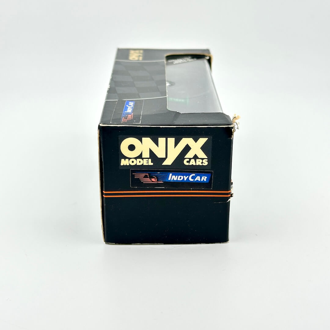 Onyx Model Cars Indy Car packaging on a white background