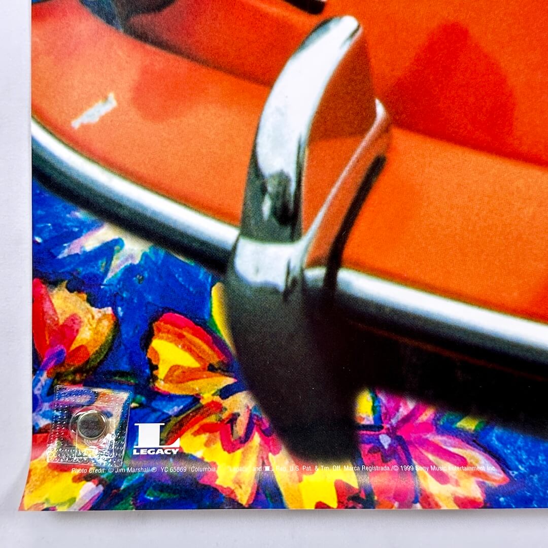 Bottom left corner of poster in good condition. 