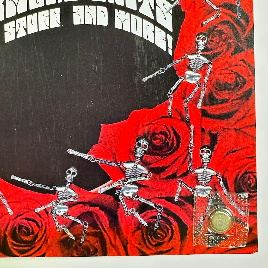 Bottom right corner of poster with slight ding to corner. 