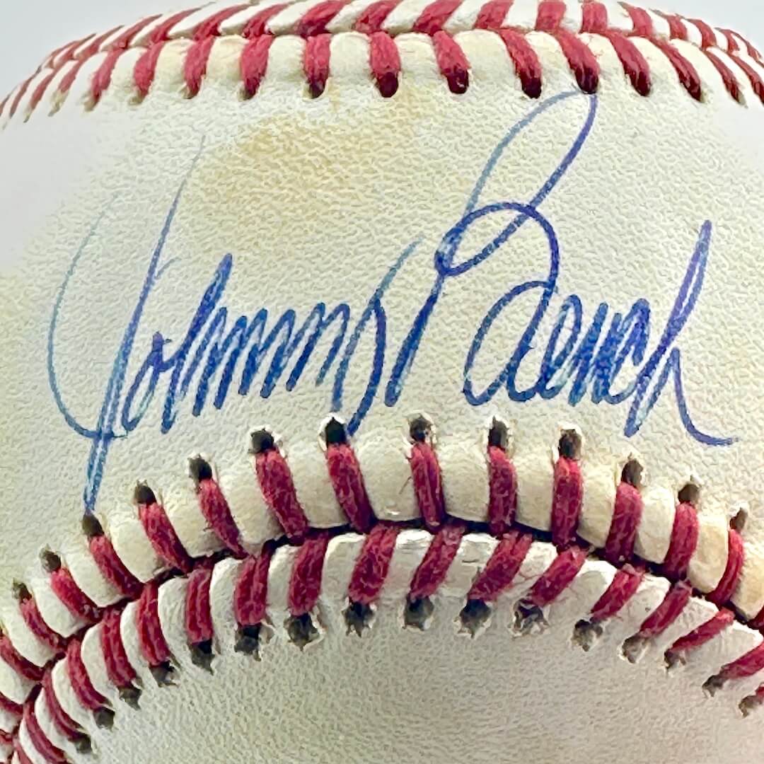 Johnny Bench Signed Baseball - JSA