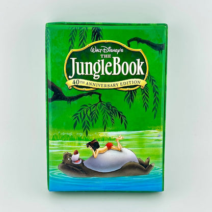 Disney's The Jungle Book 40th Anniversary Edition pin set box on a white background