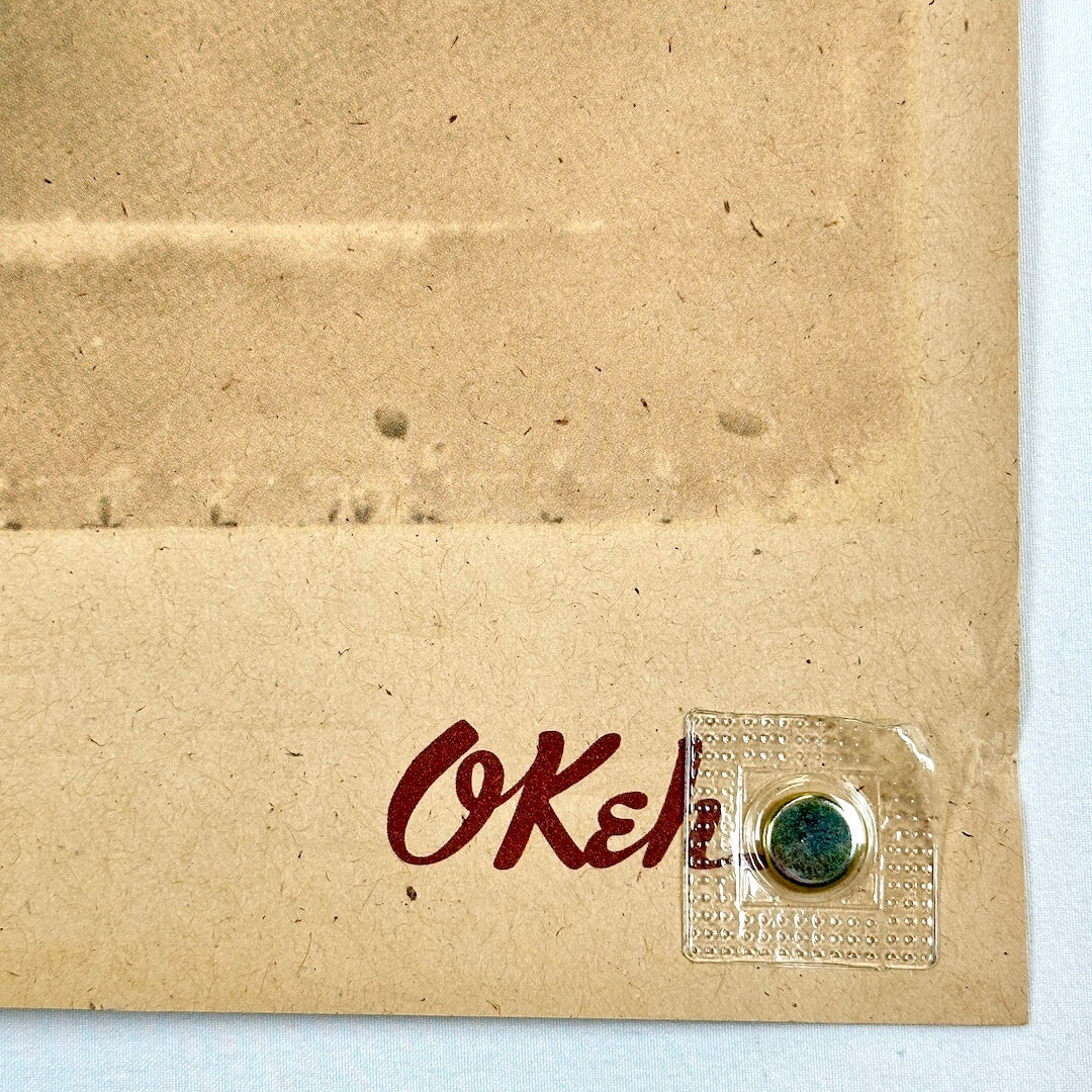 Bottom right corner with some edge wear