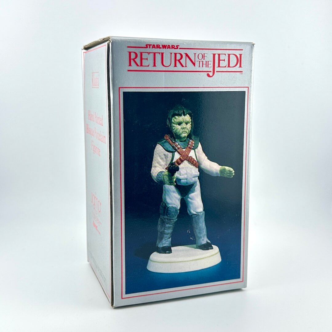Star Wars action figure packaging with character on a white background
