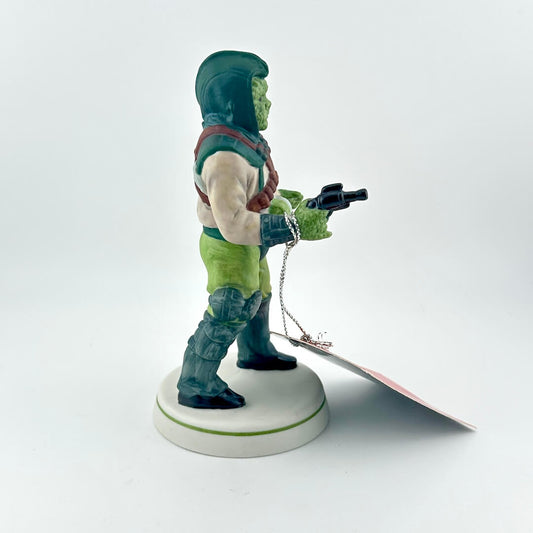 Star Wars figurine with a red tag on a white background