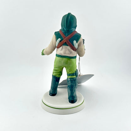 Star Wars figurine with a red tag on a white background