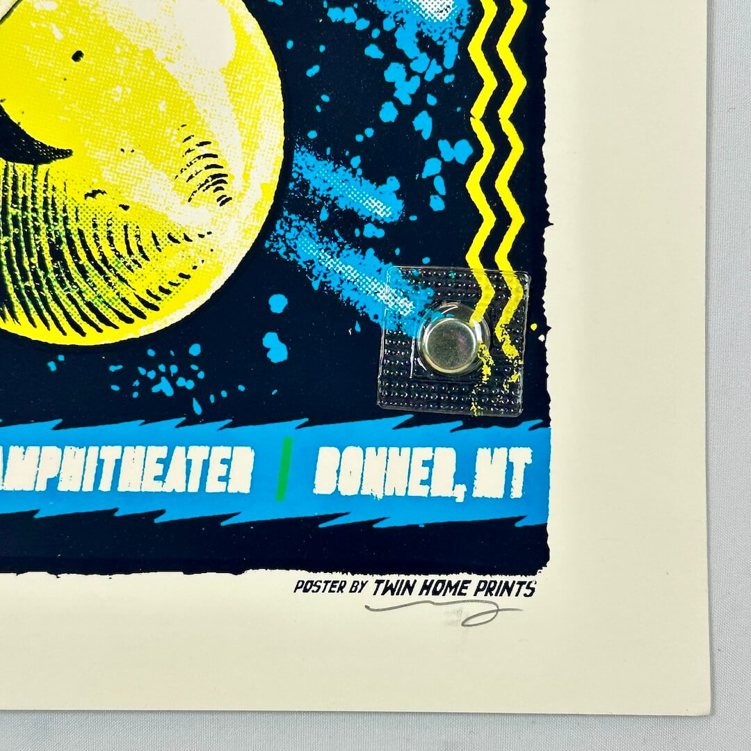 Bottom right corner with artist signature and in mint condition. 