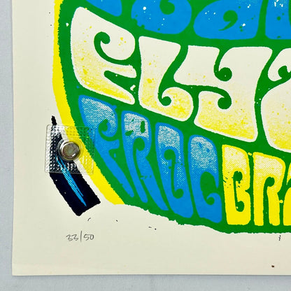 Bottom left corner with poster number and in mint condition. 