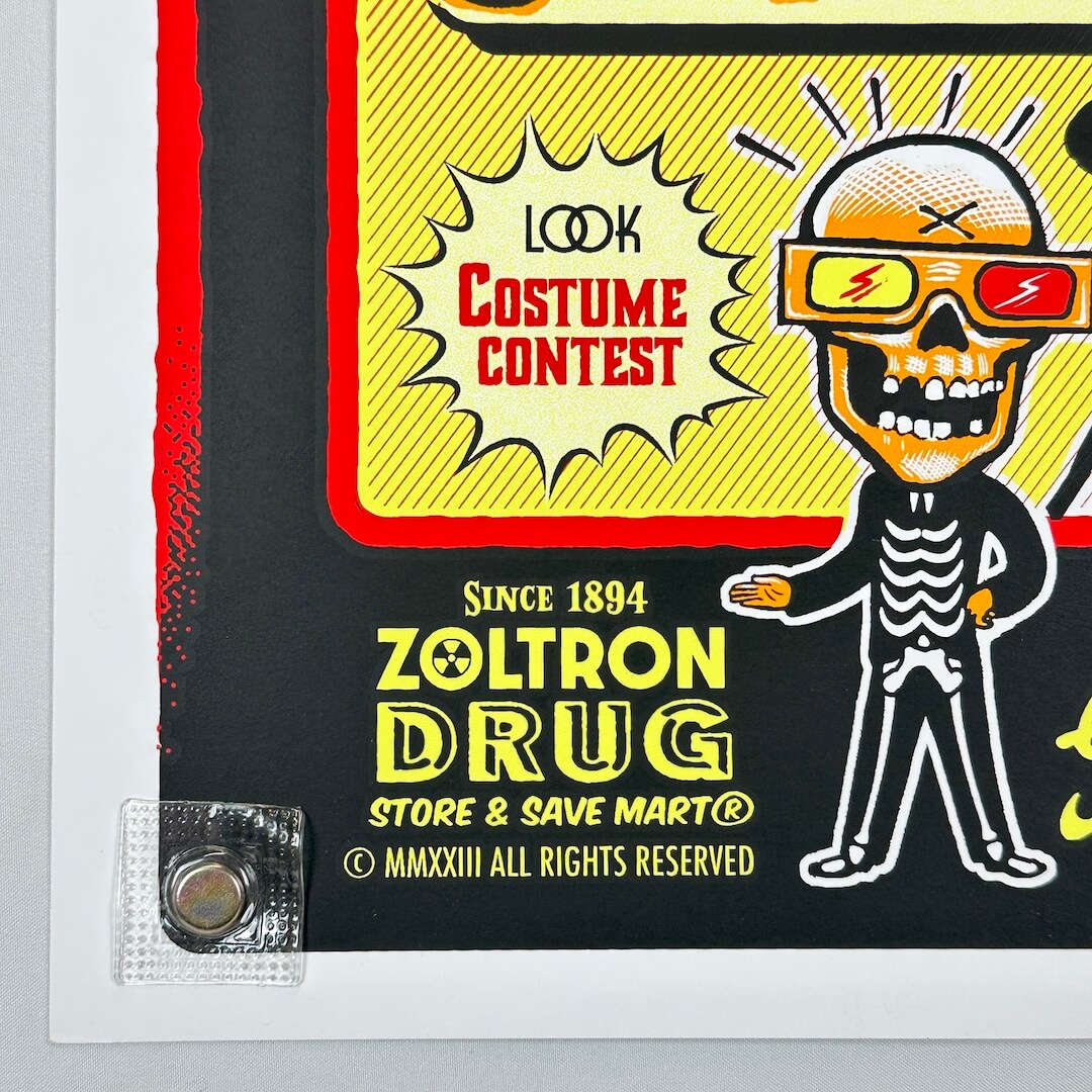 Bottom left corner in mint condition. 