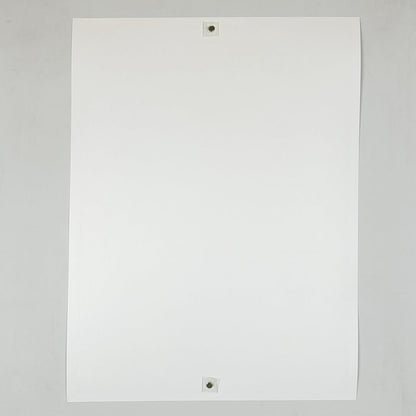 Backside of poster to show pristine condition. 