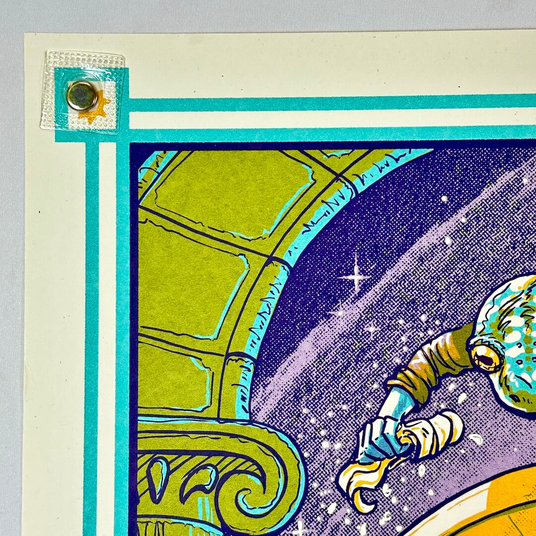 Top left corner in mint condition. 