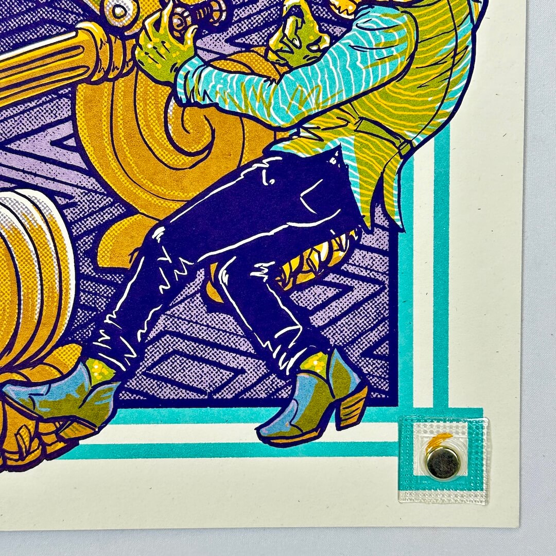 Bottom right corner in mint condition. 