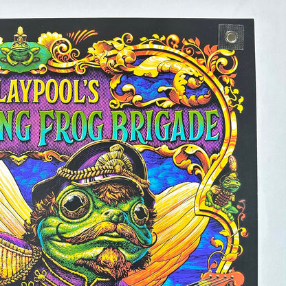 Top right corner with no damage visible. 