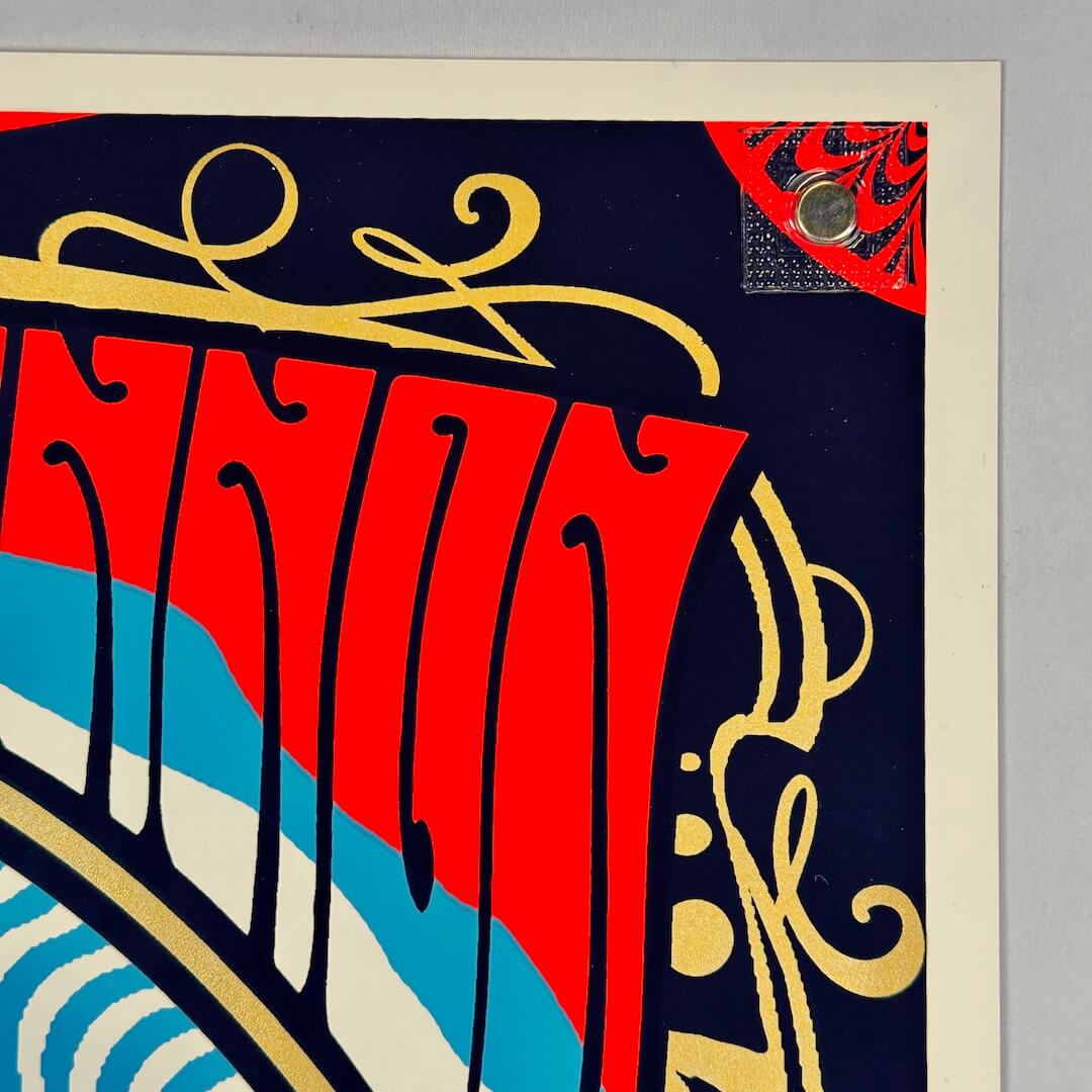 Top right corner of poster in mint condition. 