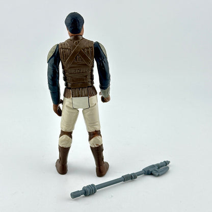 Action figure with a weapon on a white background