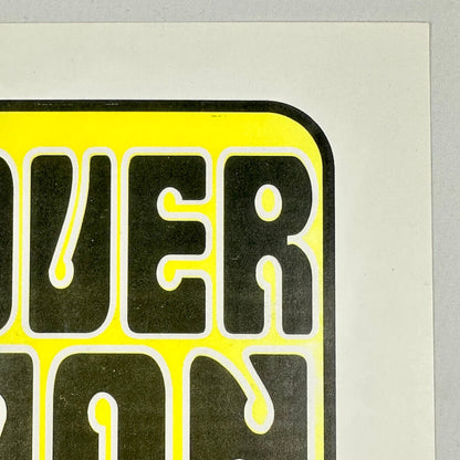 Top right corner of poster in mint condition. 