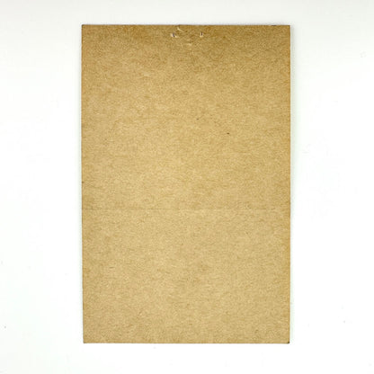 Backside of pass to show intact sticker backing and pin holes.