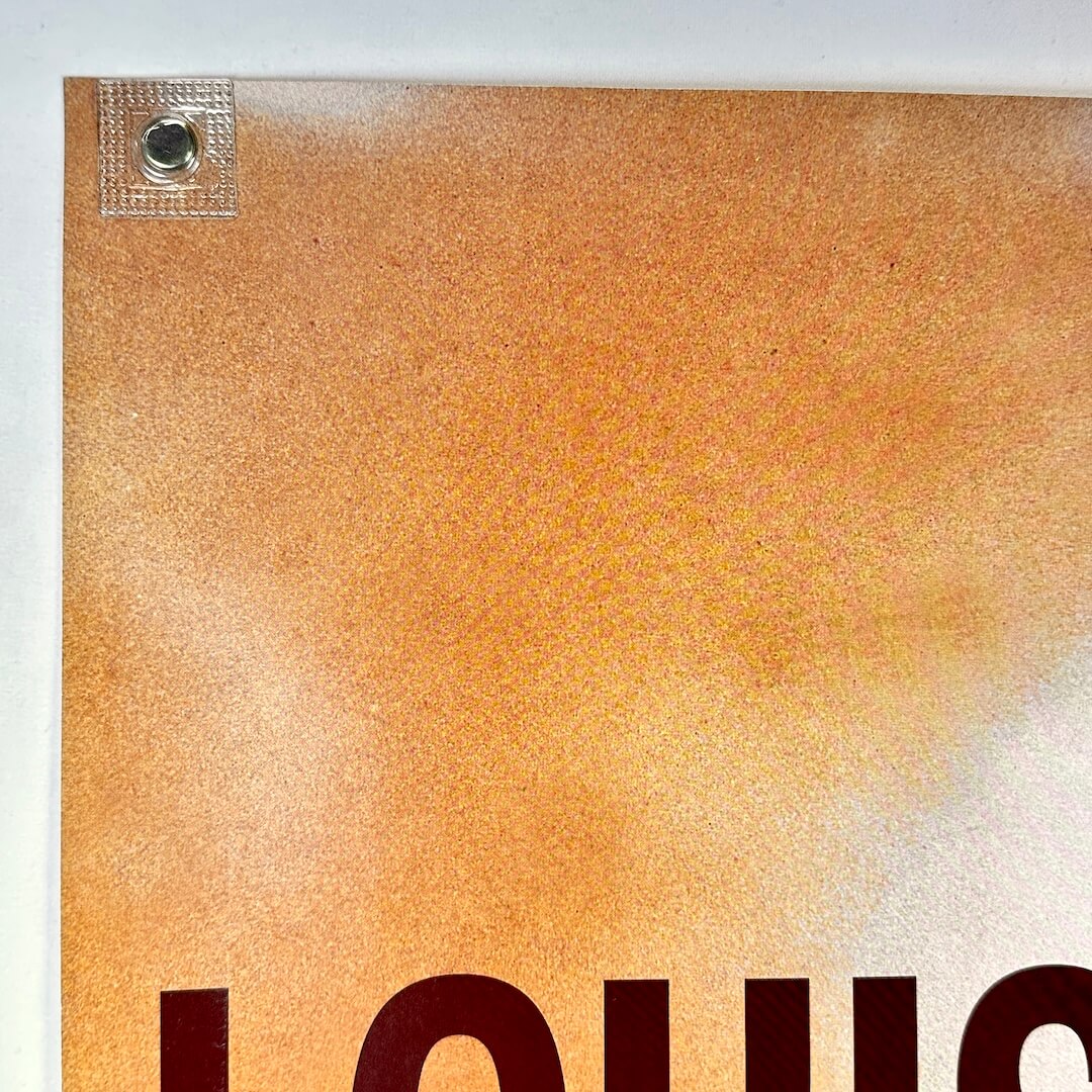 Top left corner with good edges and sharp corner.