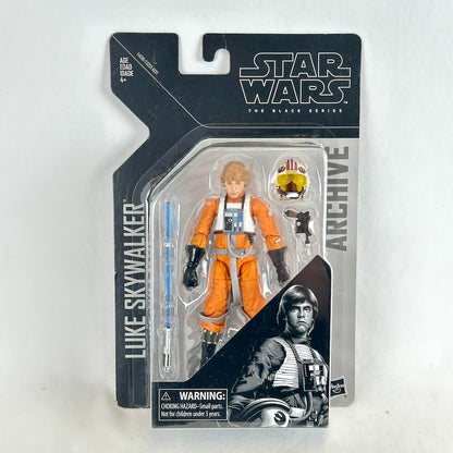 Star Wars The Black Series Luke Skywalker action figure in its original packaging.