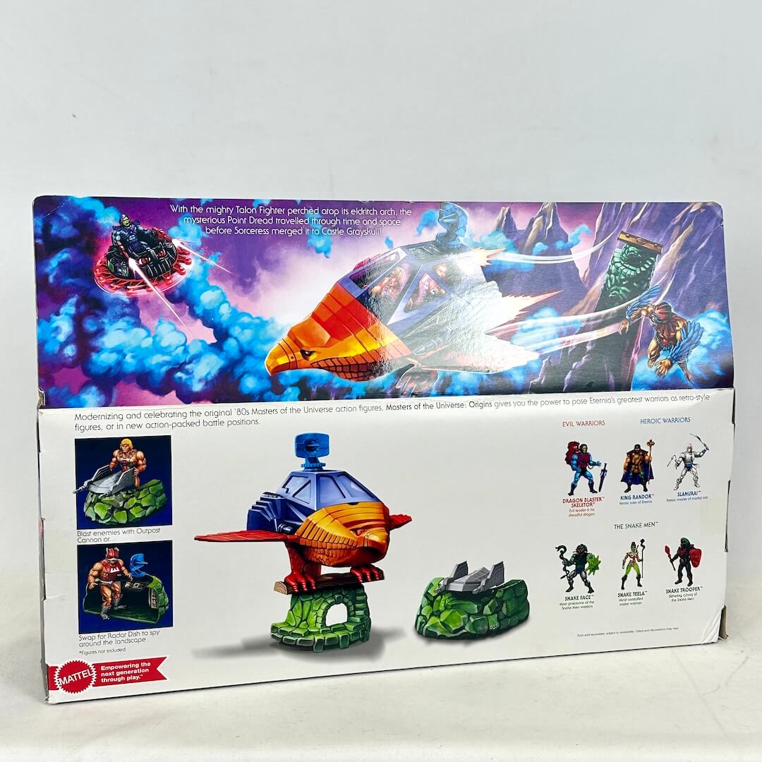 Toy packaging with colorful action figures and space-themed graphics on a white background