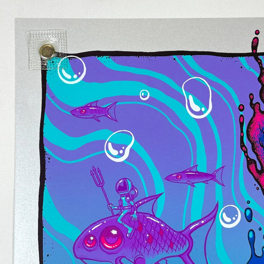 Top left corner in mint condition. 