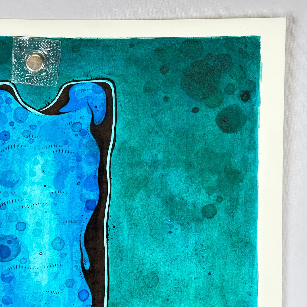 Top right corner in mint condition. 