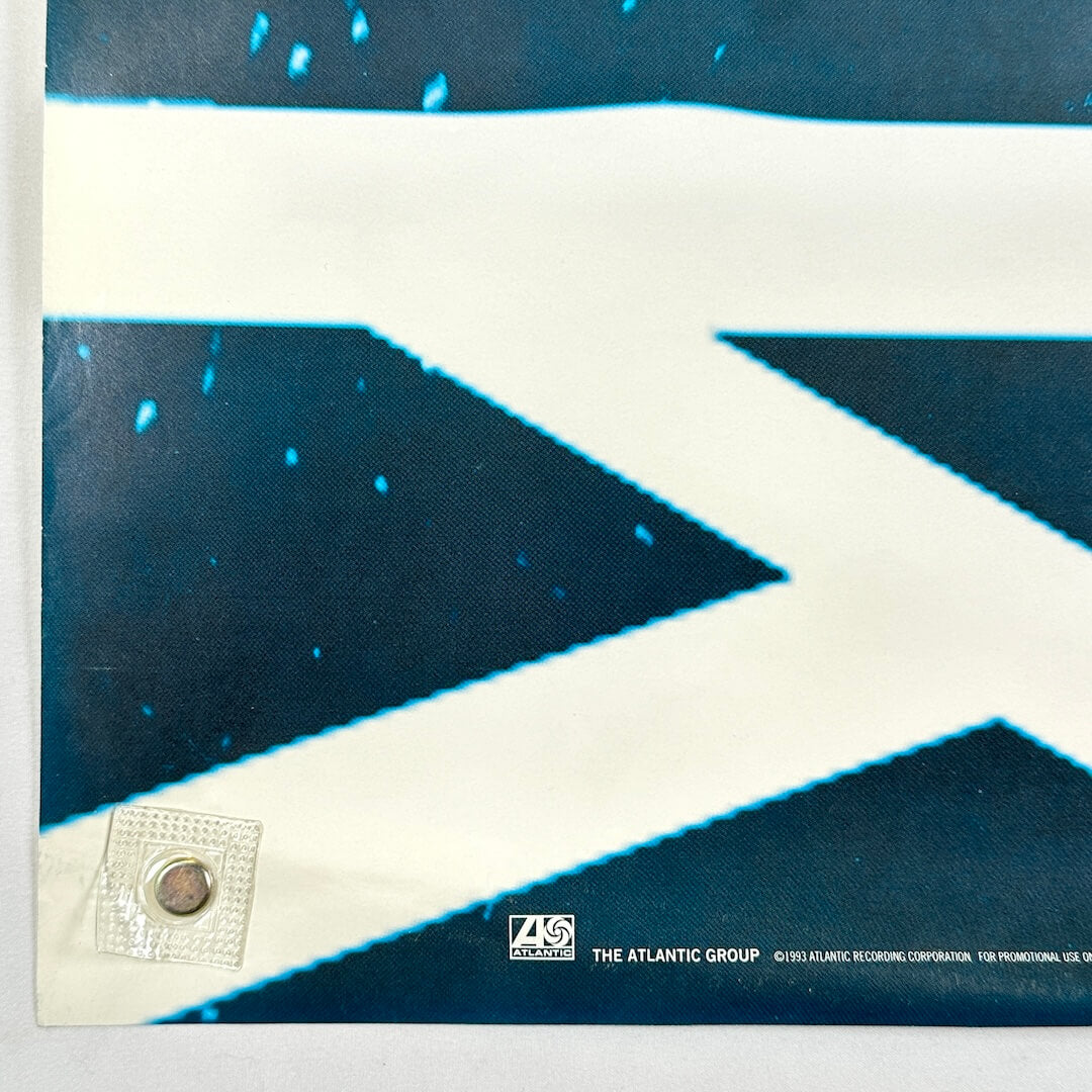 Bottom left corner of poster with minimal edge wear. 