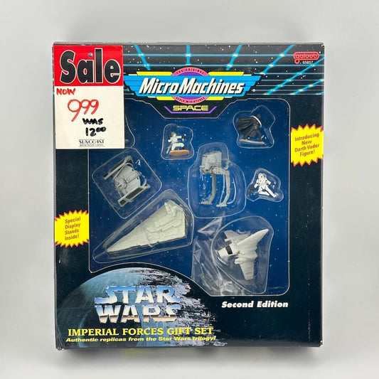 Star Wars Micro Machines Imperial Forces gift set packaging on a gray background