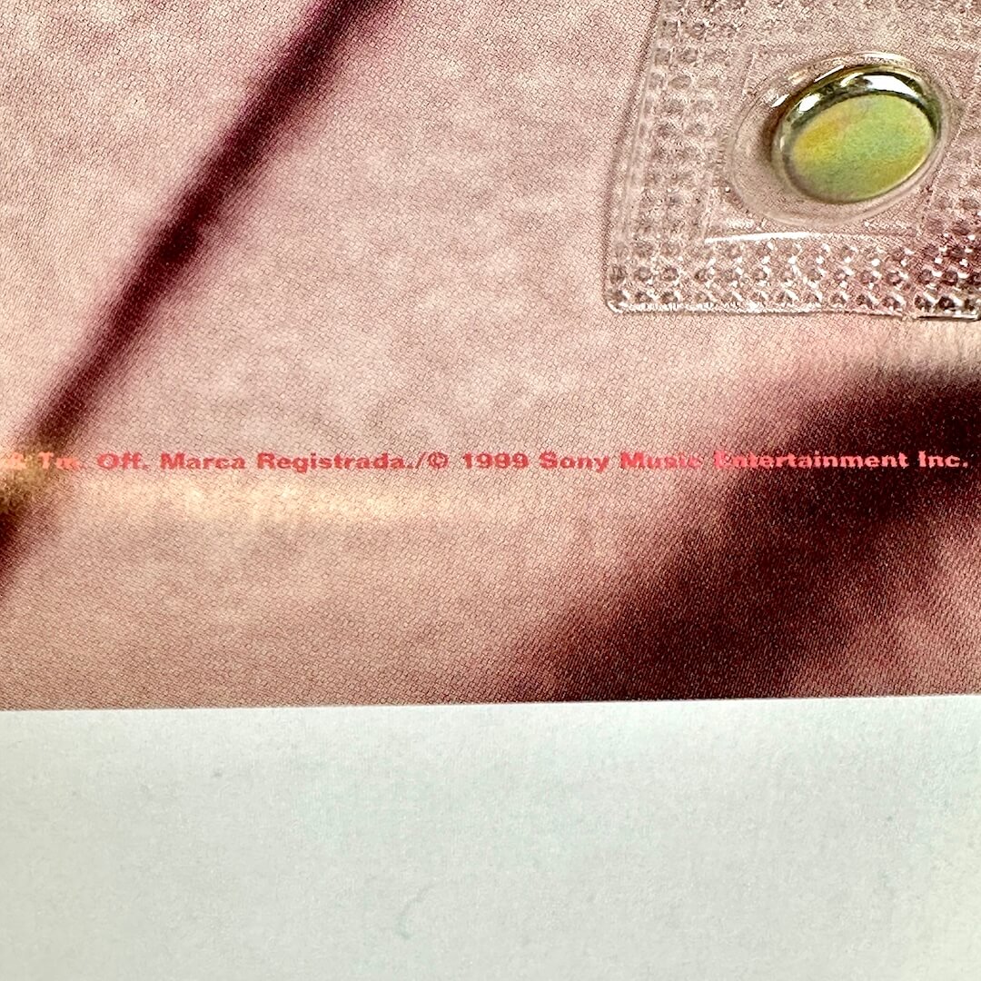 Close up of copyright information in bottom right corner giving date of poster.