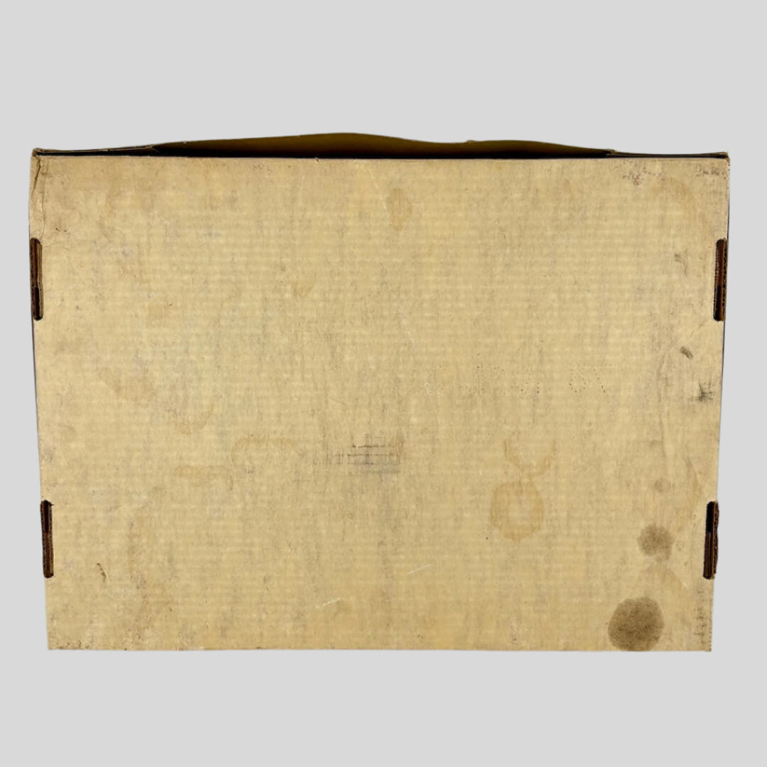 Brown cardboard box on a white background