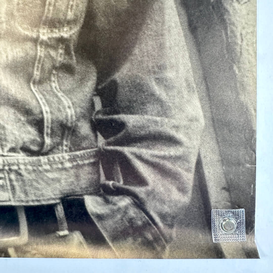 Bottom right corner with some edge wear