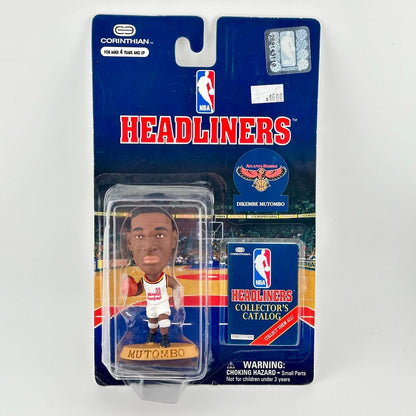 NBA Headliners basketball player figurine packaging with brand logos on a white background