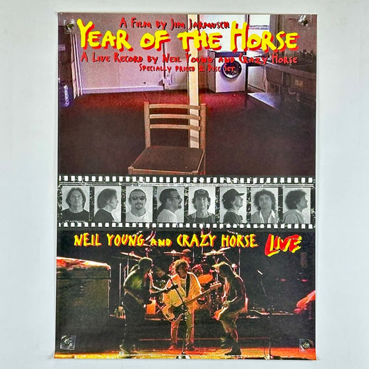 Neil Young - 1997 - Year of the Horse Promo Poster