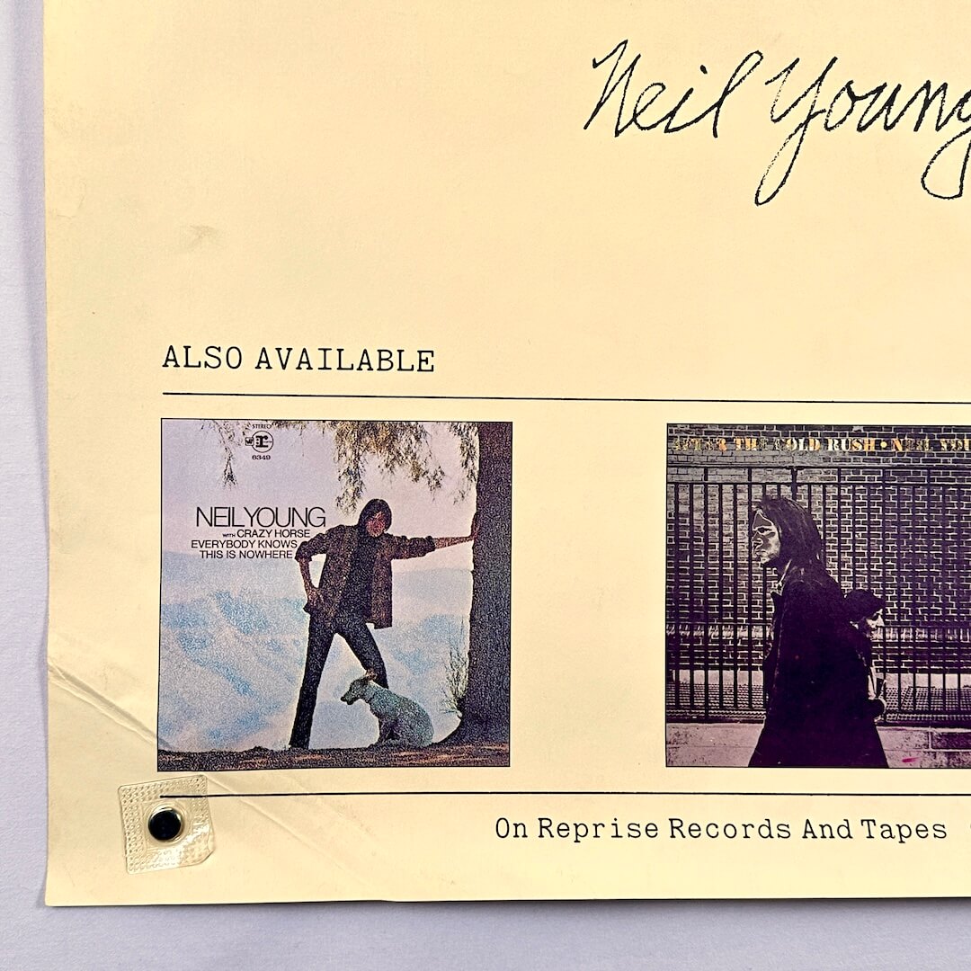 Bottom left corner with crease 