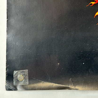 Bottom left corner of poster with edge wear and crease to corner. 
